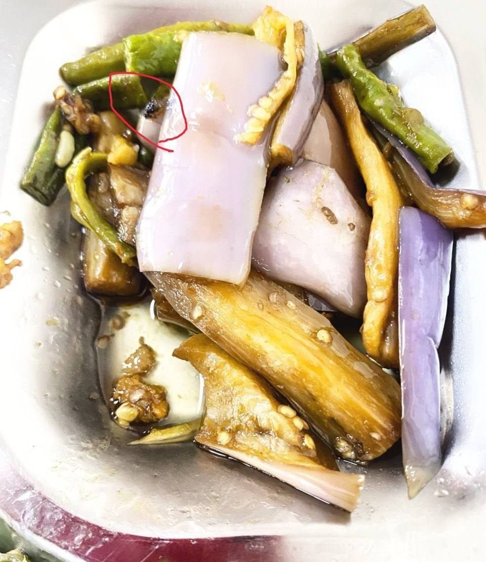 🎥曝光:#吐槽 #金地园区 金地园区饭堂的饭真好吃 老板娘人也是好 是怕茄子没有肉不好吃吗 特地捉了只苍蝇放进去给我们增加点味道吧 难怪每天都有人帮你宣传 出于善心 我也帮你好好...