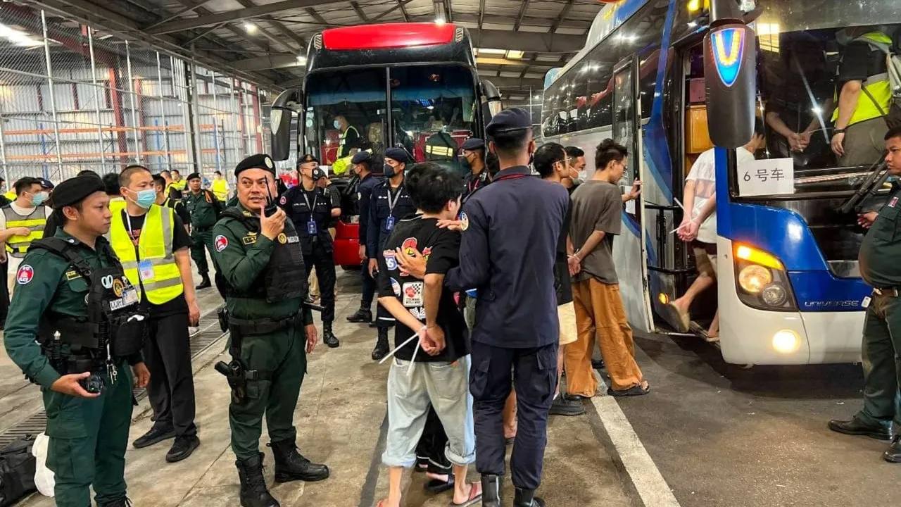 柬埔寨最新数据超22万人自愿离境,4万多人涉在线诈骗