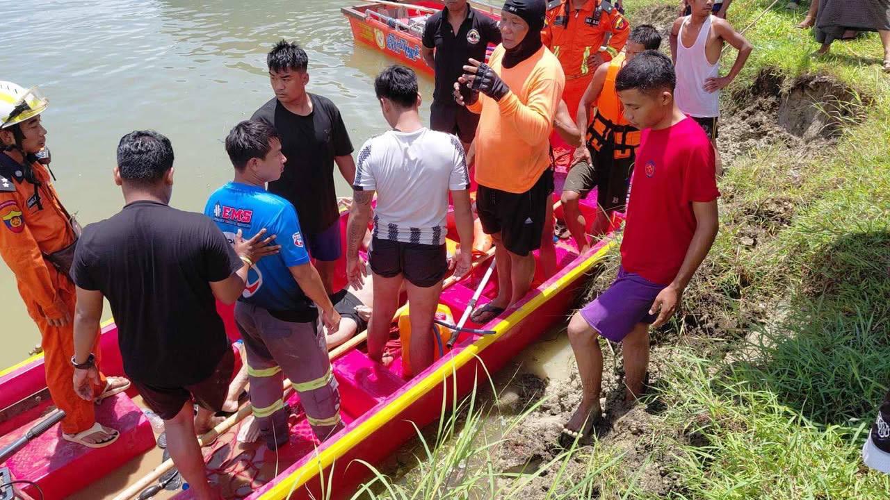 妙瓦底 一名青年游泳溺水身亡