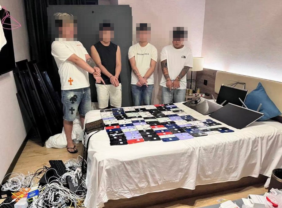 老挝资讯:万象警方突袭“雅典饭店” 捣毁电诈及毒品窝点 抓获74名嫌疑人