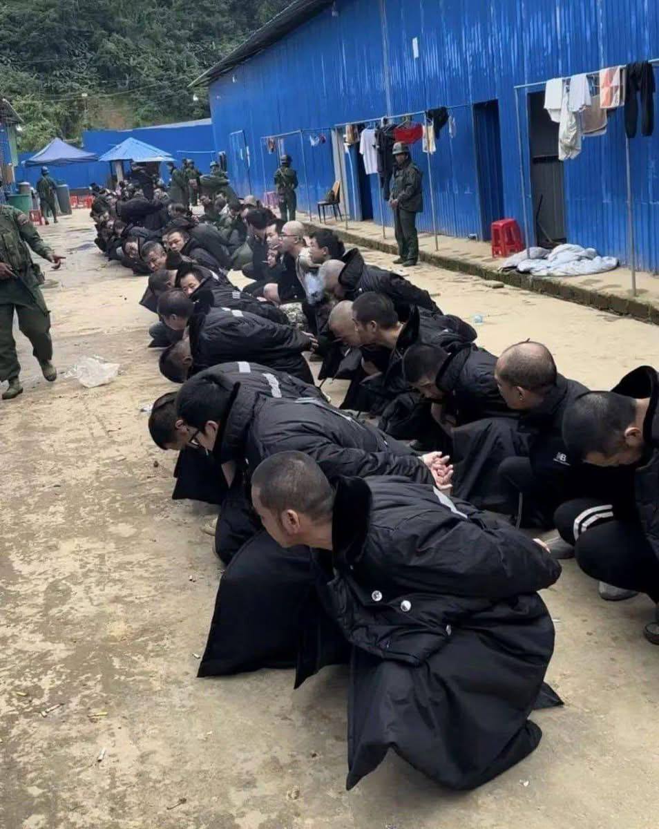 缅甸边境地区,无力偿还赌债者被赌场转卖至诈骗团伙充当“诈骗劳工”。