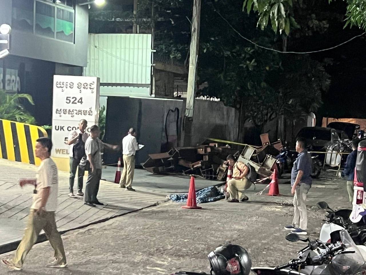 柬埔寨资讯 柬埔寨资讯金边公寓情侣双亡!男子11楼坠下,女友死在房内