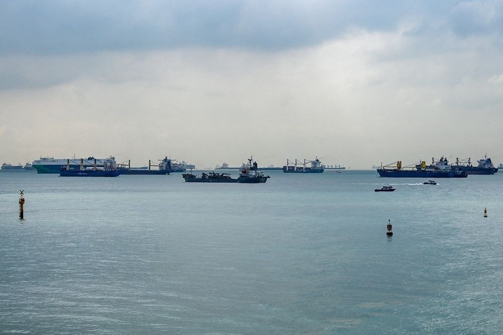 菲律宾新闻 新加坡海峡 船舶碰撞