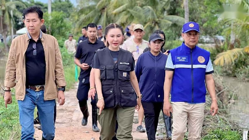 泰国新闻 防洪防灾 碧武里府