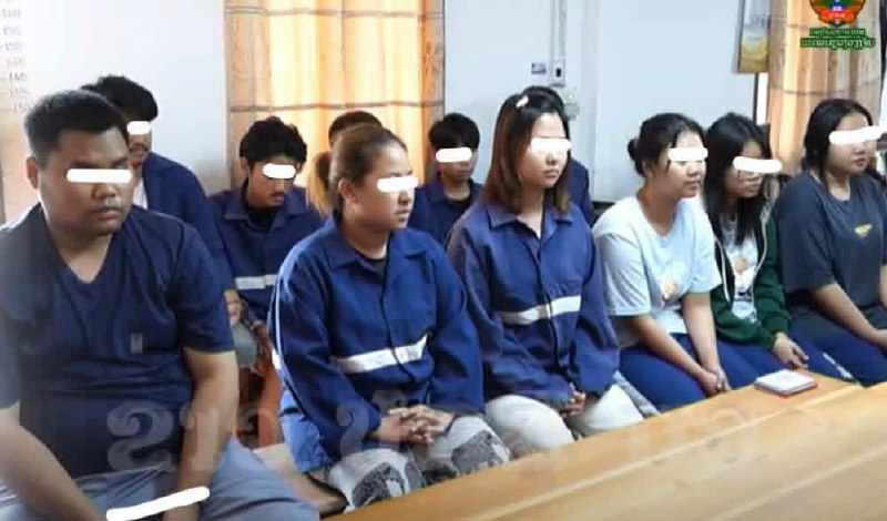老挝资讯:万象警方破获跨国网络赌博团伙 抓获11名泰国籍嫌疑人