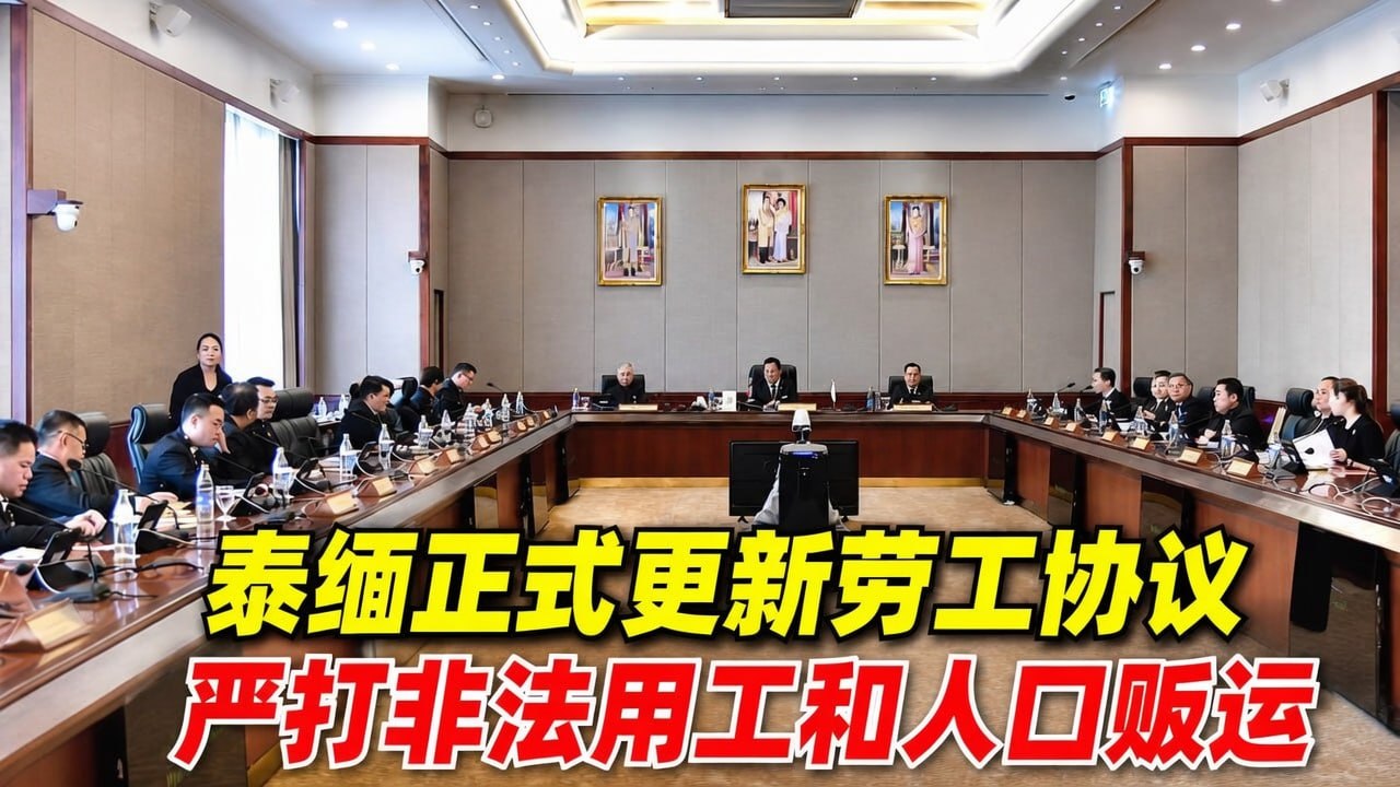泰国新闻 泰缅正式更新劳工协议,严打非法用工和人口贩运