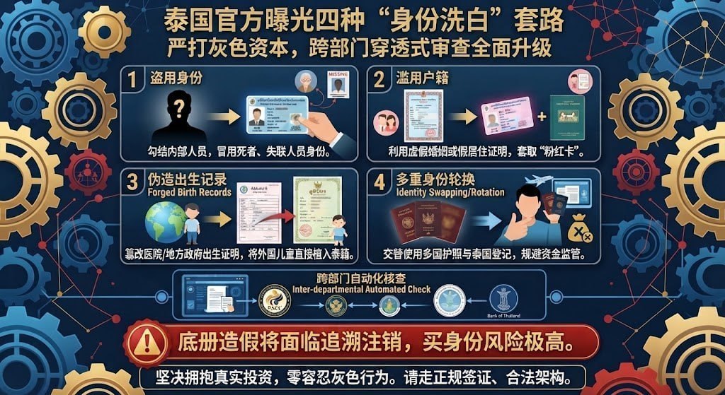 严打灰色资本!官方曝光4种“身份洗白”套路: