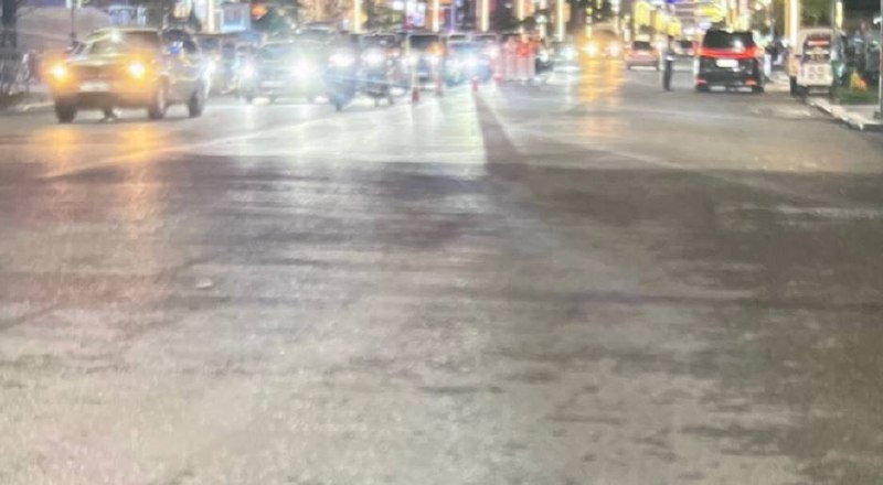 温馨提示:西港老铂莱十字路口这个位置警察查车、路过的朋友注意