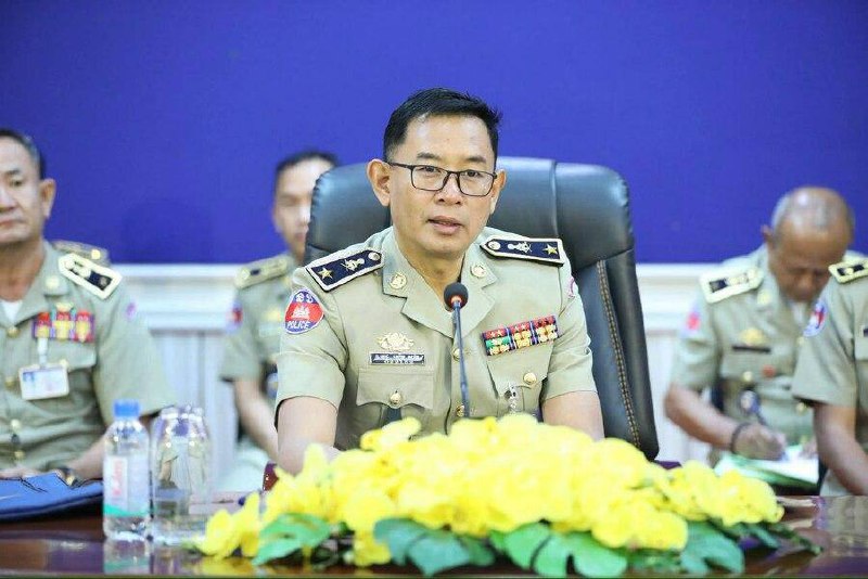 柬埔寨新闻:卜迭棉芷省新任警长:首要任务就是打击电信诈骗