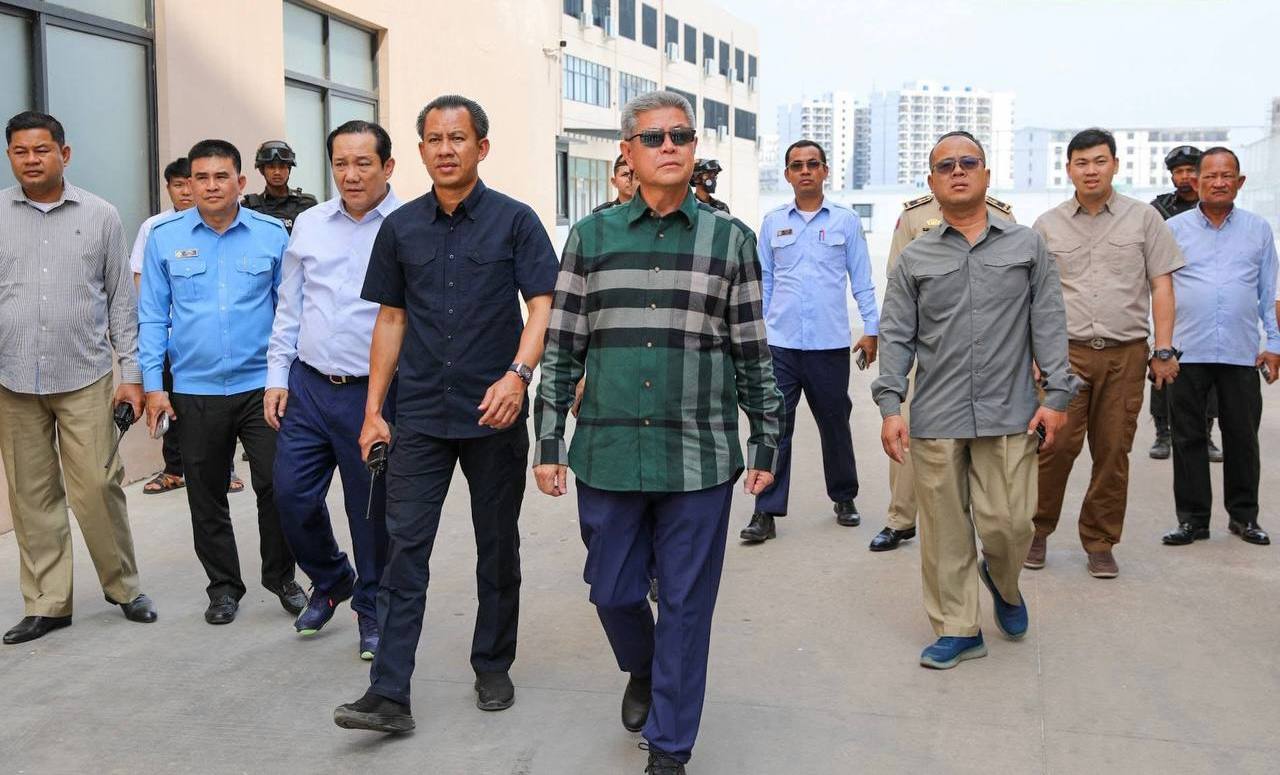 柬埔寨资讯:干丹省严查涉诈据点,省长亲自督导