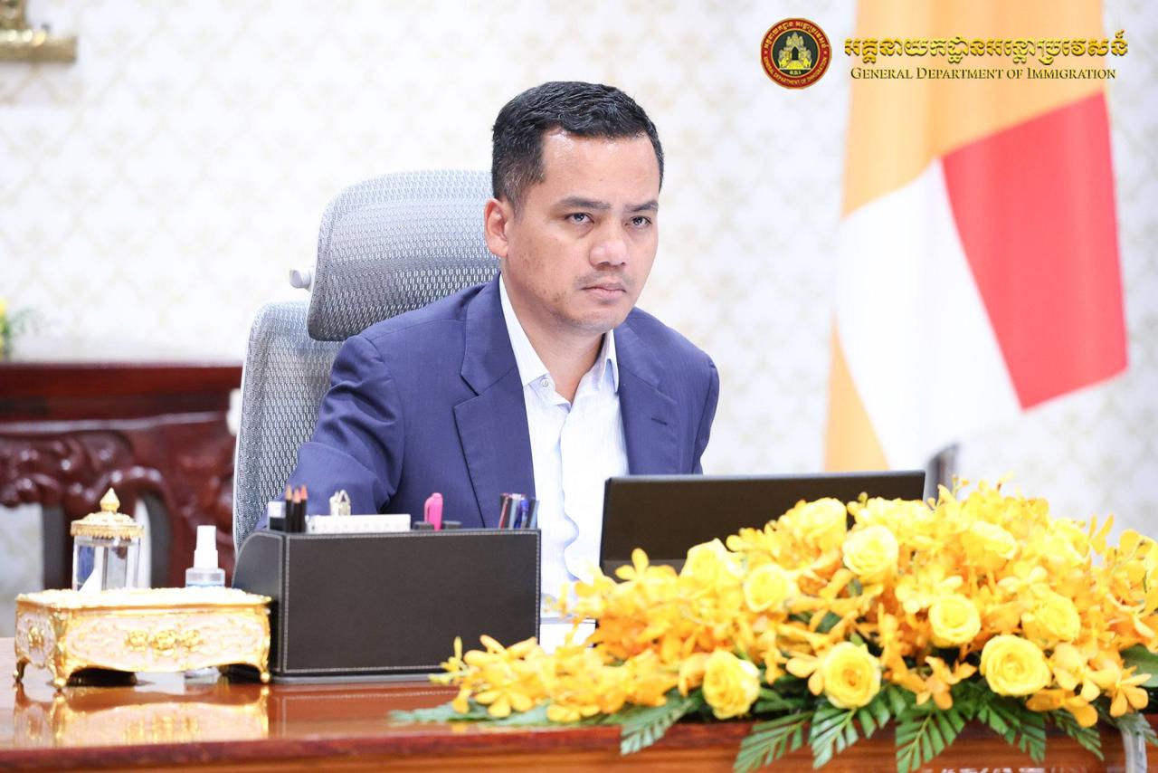 柬埔寨内政部召开打诈周会 评估打诈成果