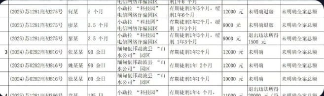 案例分享:江苏多地法院集中宣判涉缅北、小勐拉诈骗案,释放从严打击强烈信号