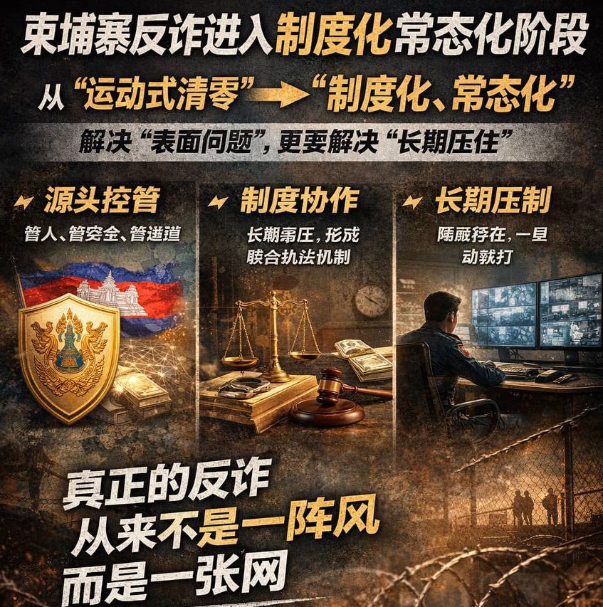 现在的柬埔寨反诈,已经进入一个关键节点——