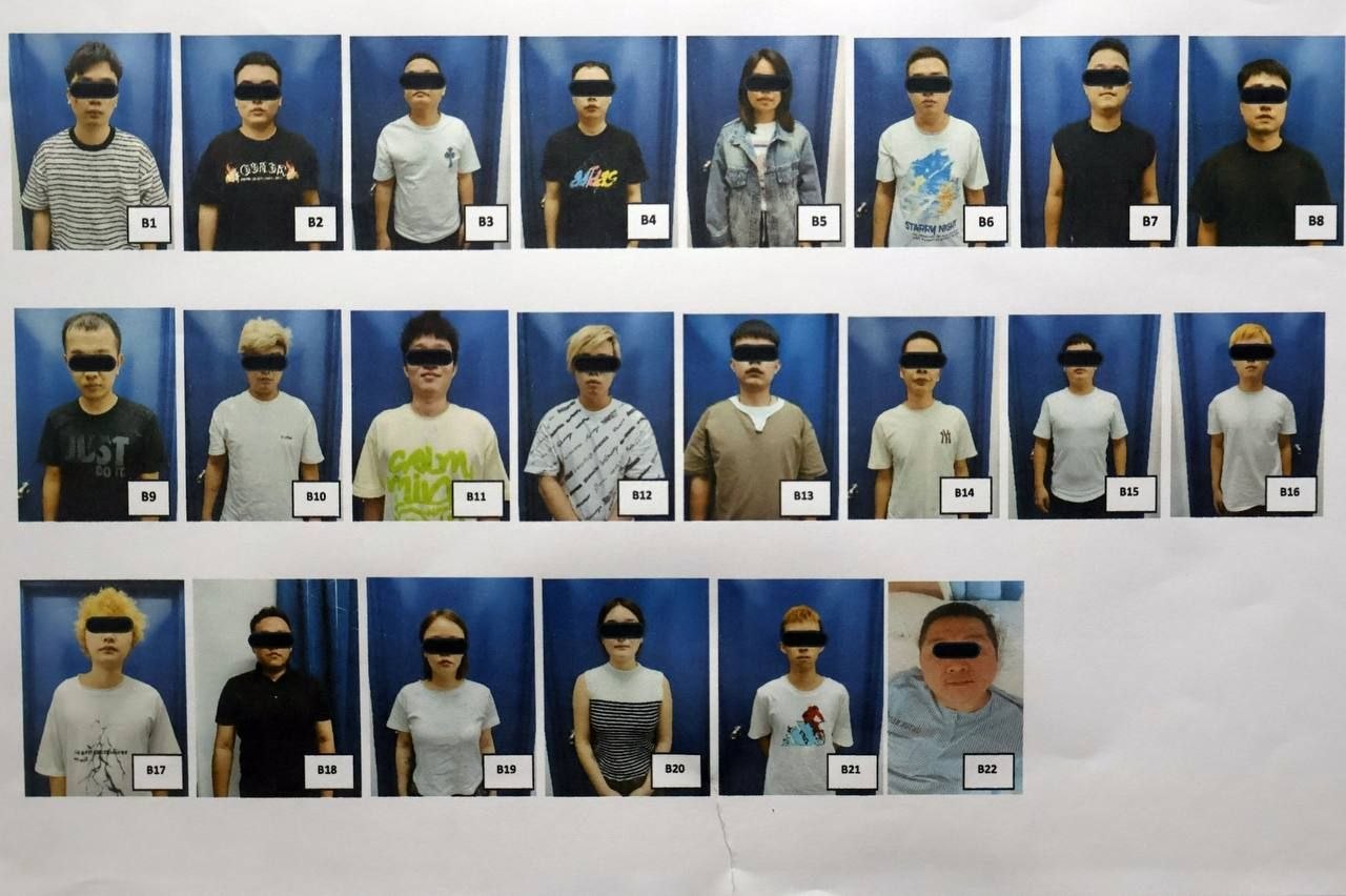大马警方捣毁一加密货币诈骗窝点 22名中国籍男女被捕