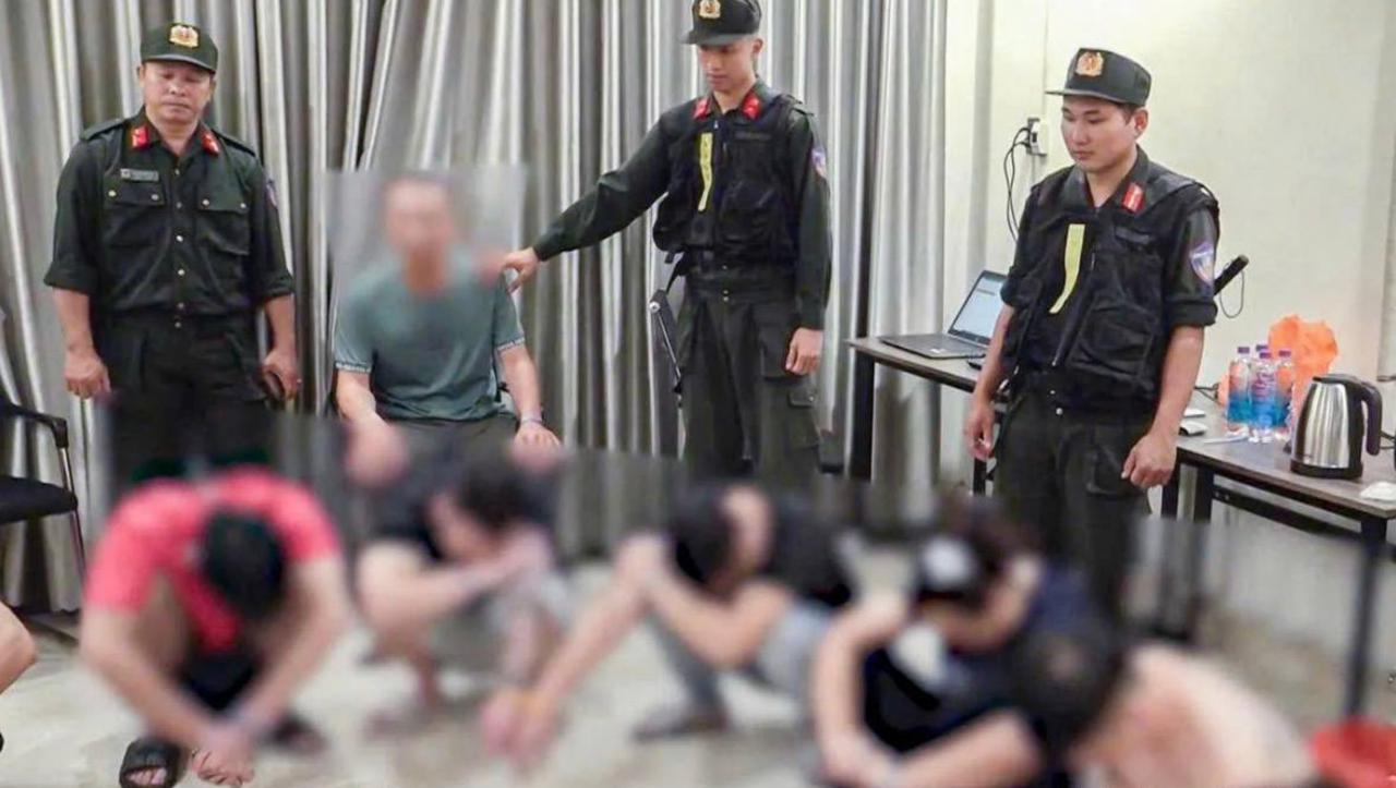 越媒报道 30名中国人网赌被越南驱逐出境,含3通缉犯