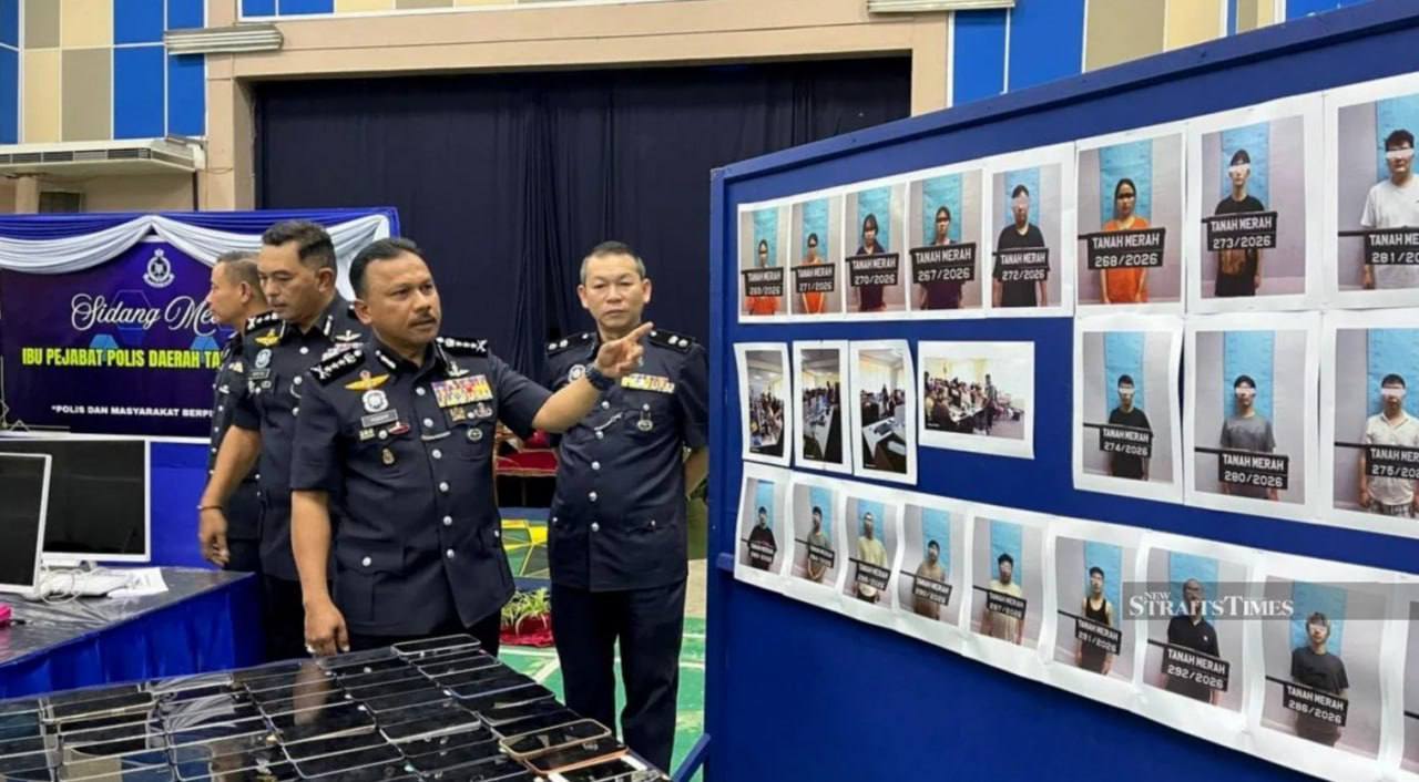 马来西亚资讯:马来西亚吉兰丹捣毁恋爱诈骗窝点,58人落网,涉中国籍人员! 专骗新加坡男子