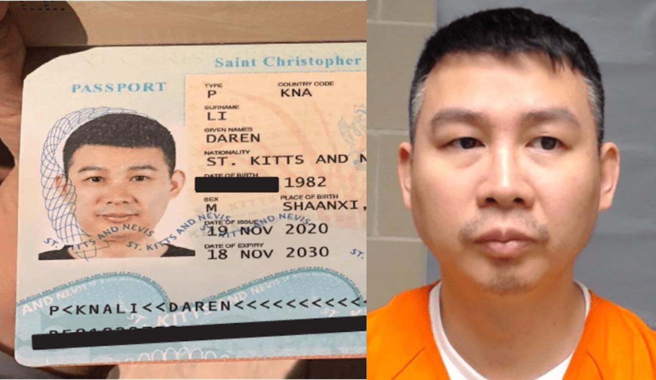 美国悬赏400万美元缉捕李达仁(Daren Li)