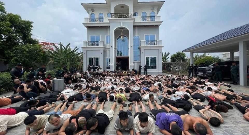 🇰🇭柬埔寨4月份打诈战报:捣毁48处窝点 抓获5535人