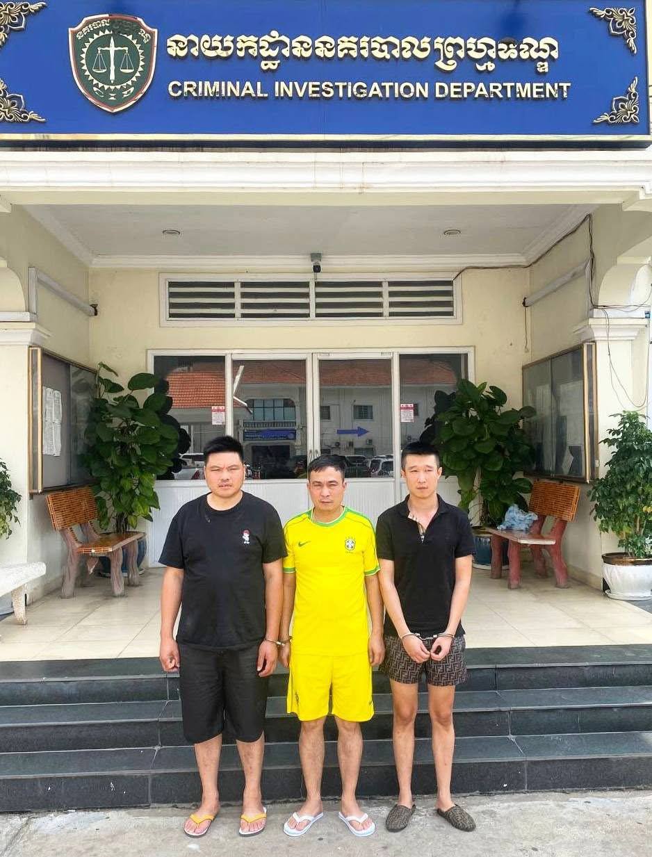 金边刑警总局侦破一起非法拘禁及虐待案件 3名中国籍嫌疑人落网