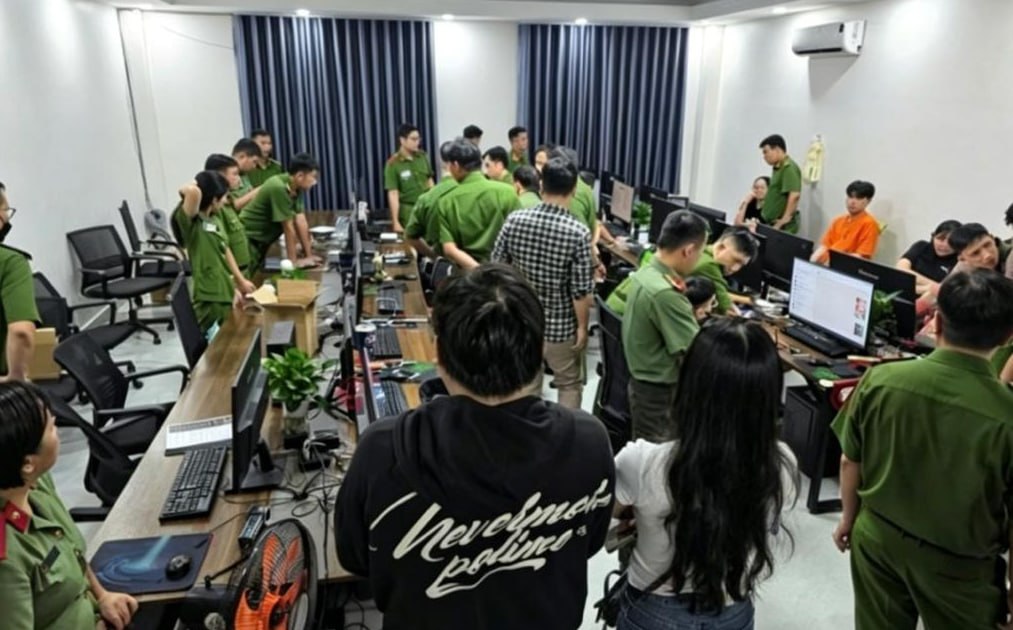 越南资讯:胡志明市中心查获跨国网诈窝点 5名中国人被调查,一人疑负责现场管理