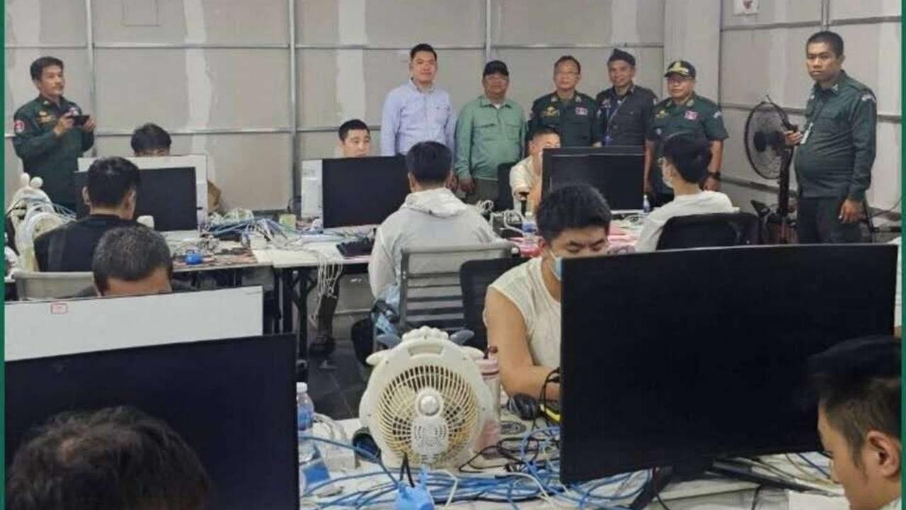 蒙多基里警方开始干活儿!逮捕46名外籍电诈人员