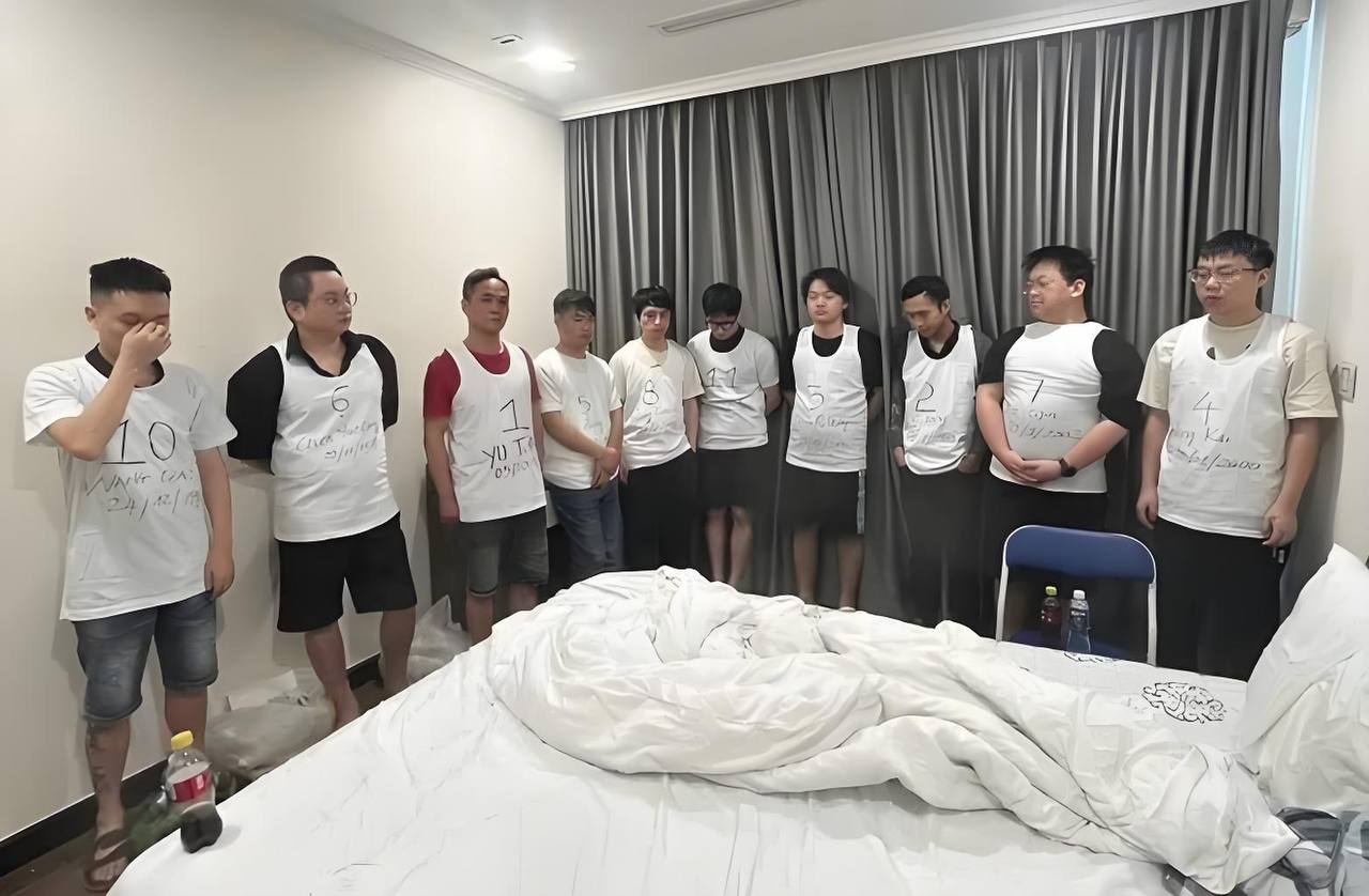 越南资讯:胡志明市警方突击检查公寓 11名中国籍男子因非法居留被查处