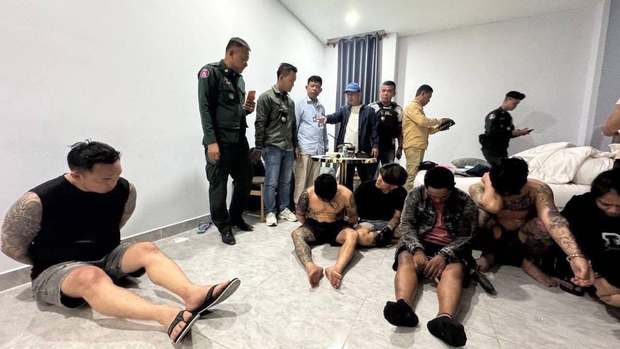 波贝两处涉DU窝点被端!17名柬埔寨及印尼籍嫌疑人落网,缴获大量DU及枪支