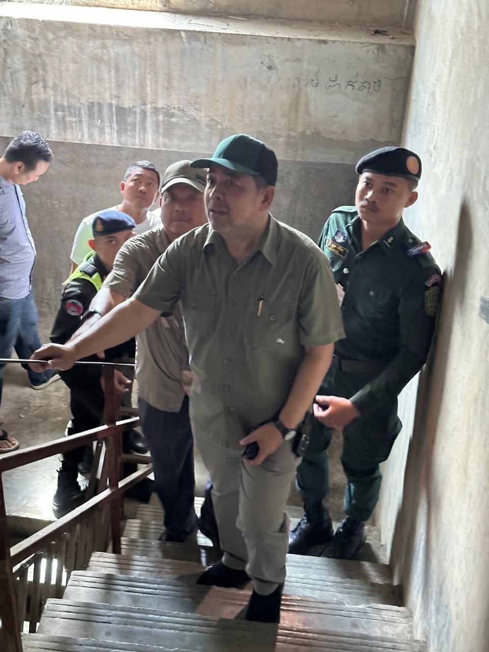 金边七马卡拉区持续开展外国人清查行动 严防网络诈骗犯罪活动