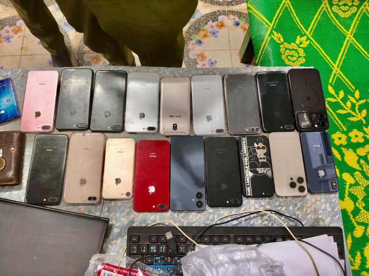 老挝资讯:沙那坎县警方成功捣毁一网络诈骗团伙