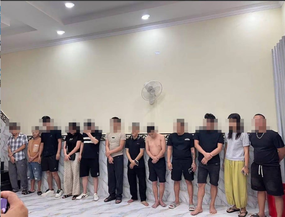 木牌突击检查5处涉诈窝点 28名外籍人员被查获