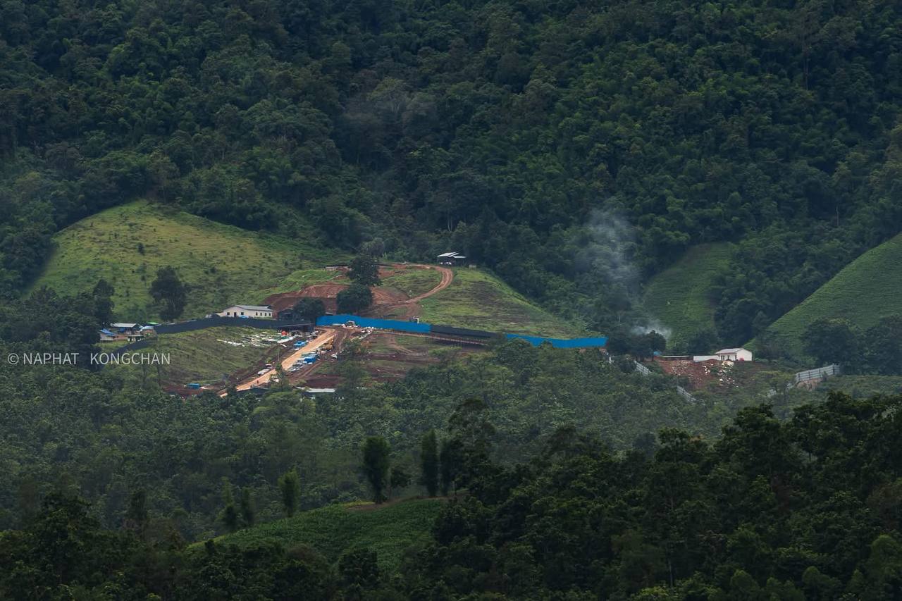 泰缅边境疑现新诈骗据点 卫星影像显示一处大型建筑群正在施工