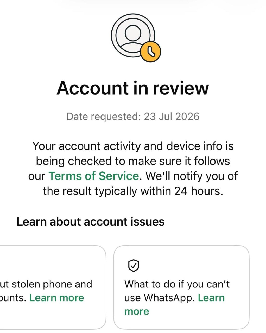 网友投稿:最近WhatsApp风控严重,正常使用的老挝个人号,也有可能被封。