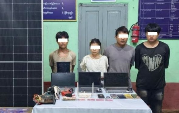 腊戌又一诈骗团伙被抓!