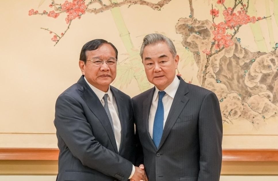 中柬外长纽约会面将“2+2”对话升级为“3+3”