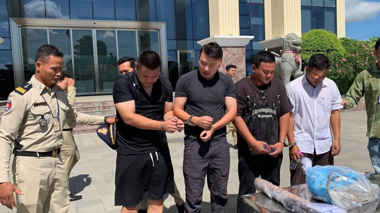 金边2名柬埔寨人被杀案的4名嫌犯身份信息被披露