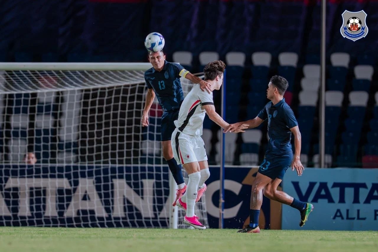 柬埔寨 2-0击败中国香港队