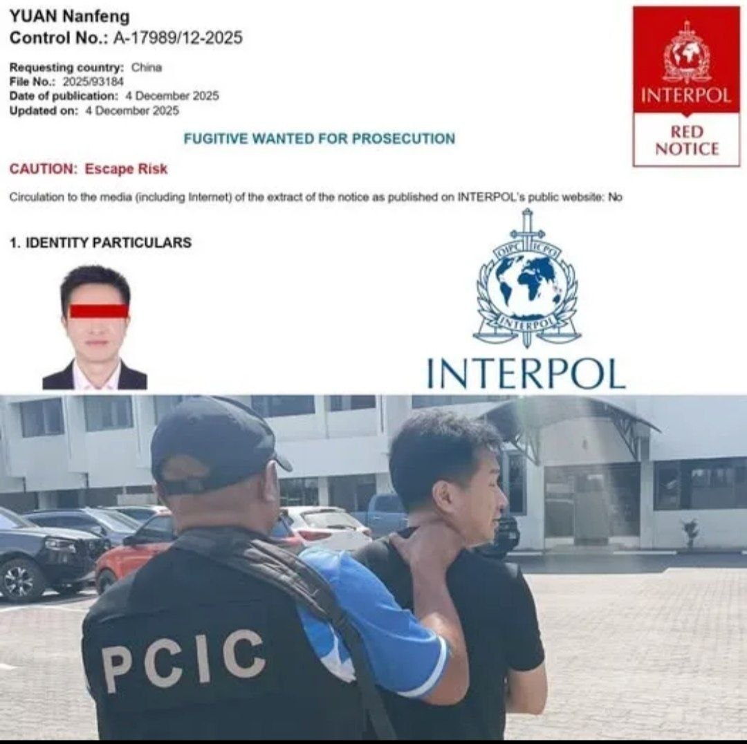 国际刑警红色通报 中国籍男子在东帝汶帝力机场落网