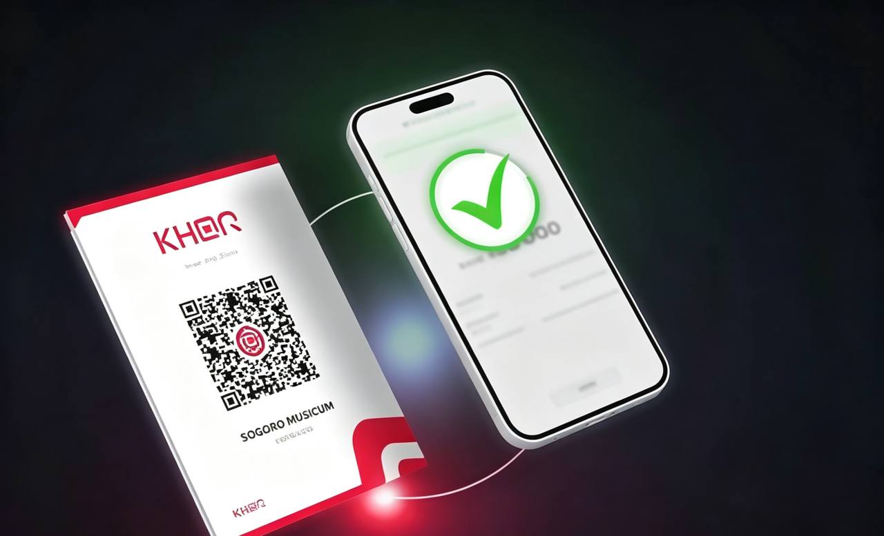 微信支付可以扫描KHQR的二维码付款