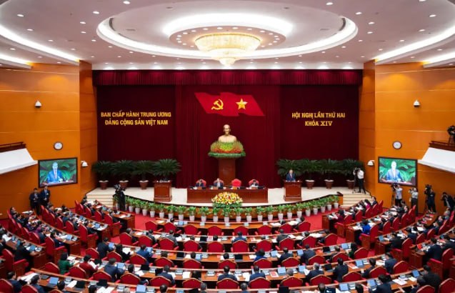 越南政治局规定越共中央全会组织办法