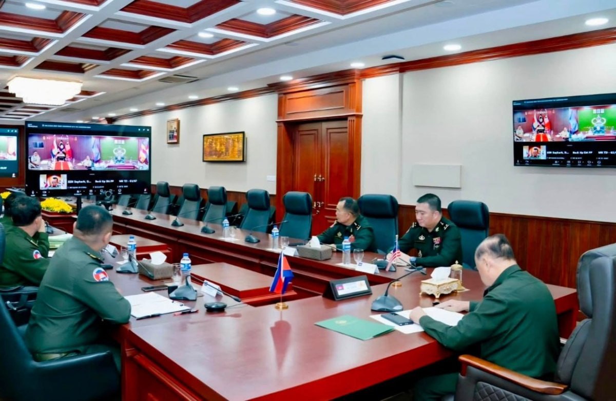 柬埔寨与马来西亚陆军司令举行视频会晤,深化双边军事合作